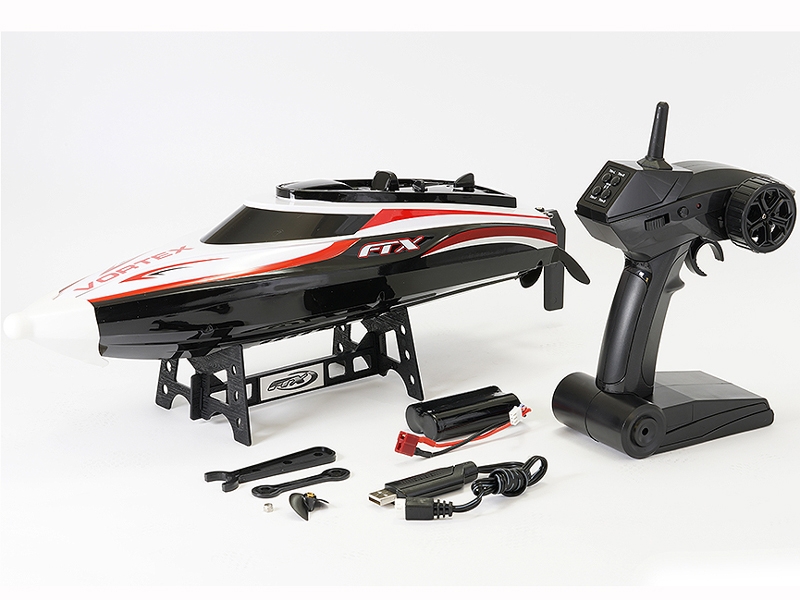 FTX Vortex High Speed RC Race Boat 44cm - Black FTX0701