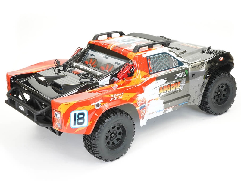 FTX Apache 1/10 Brushless Trophy Truck RTR - Red FTX5498R