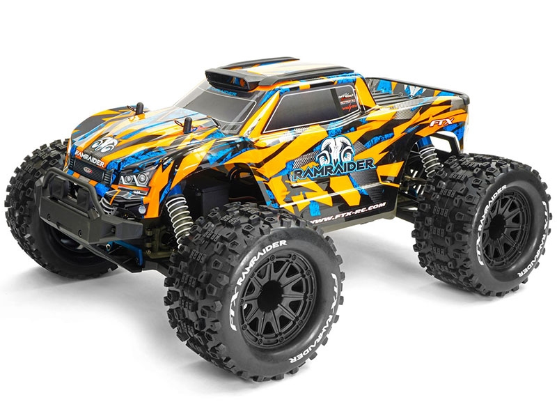 FTX Ramraider 1/10 Monster Truck RTR Brushed Edition - Orange FTX5499OB