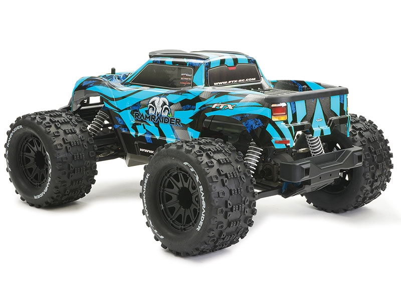 FTX Ramraider 1/10 Monster Truck RTR Brushed Edition - Blue FTX5499SB 