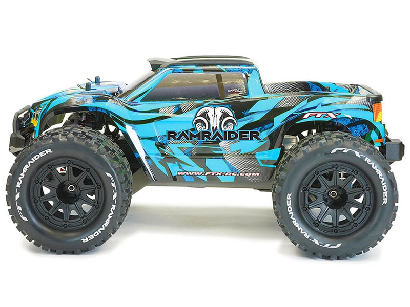 FTX Ramraider 1/10 Monster Truck RTR Brushed Edition - Blue FTX5499SB 