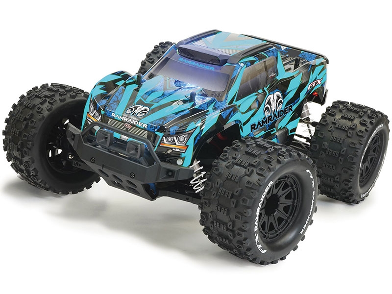 FTX Ramraider 1/10 Monster Truck RTR Brushed Edition - Blue FTX5499SB 