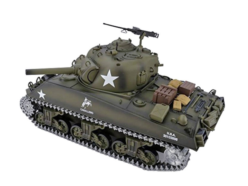 Heng Long 1:16 U.S. Medium Tank M4A3 Sherman with Infrared Battle System HLG3898-1UA