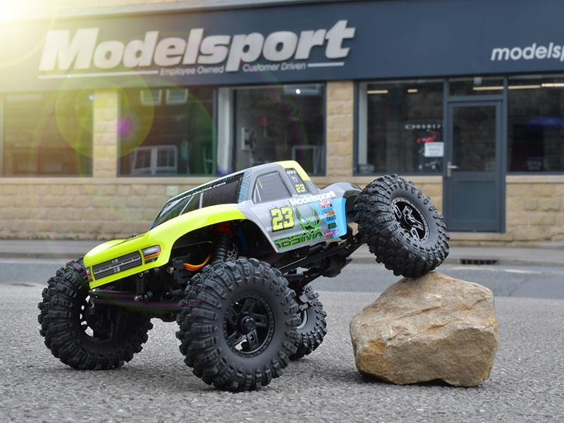 Hobby Plus 1:18 Brushless Performance Crawler The GOAT RTR - Blue AB1810360 (18050)