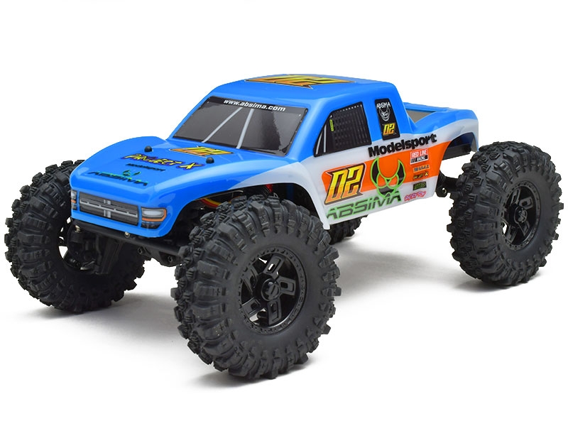 Hobby Plus 1:18 Brushless Performance Crawler The GOAT RTR - Blue AB1810360 (18050)