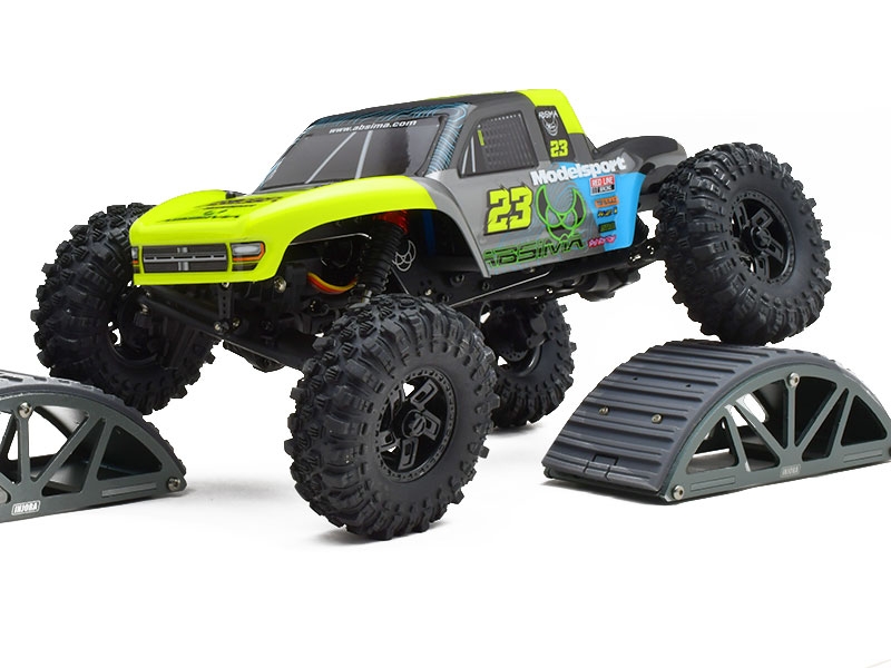 Hobby Plus 1:18 Brushless Performance Crawler The GOAT RTR - Lemon Green AB1810360 (18051)