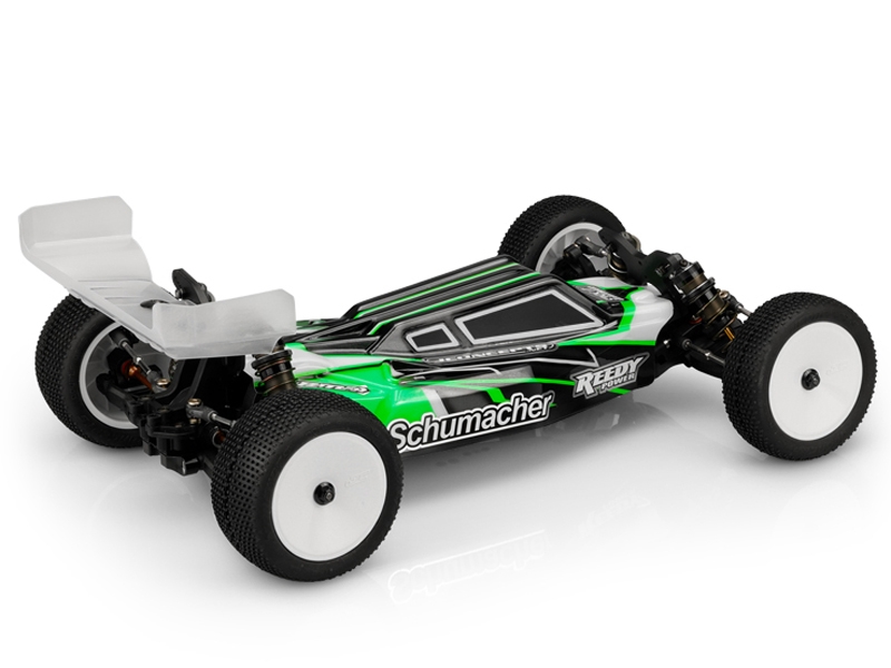 JConcepts S2 - Schumacher Cougar LD2 Body w/ Carpet | Turf Wing JC0462