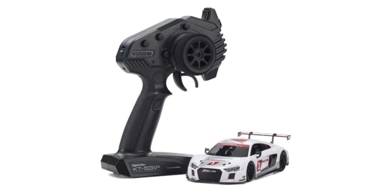 Kyosho Mini-Z MR04 RWD Audi R8 LMS 2015 White (W-MM/KT531P) 32357AS