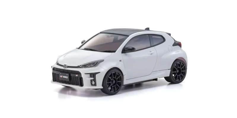 Kyosho Mini-Z MR04 RWD Toyota Yaris White (N-HM/KT531P) w/Gyro and LED 32360PW