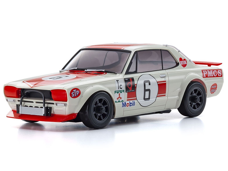 Kyosho Mini-Z AWD Skyline 2000GT-R KPGC10 Racing 72 Red No.6 (MA020/KT531P) 32643R