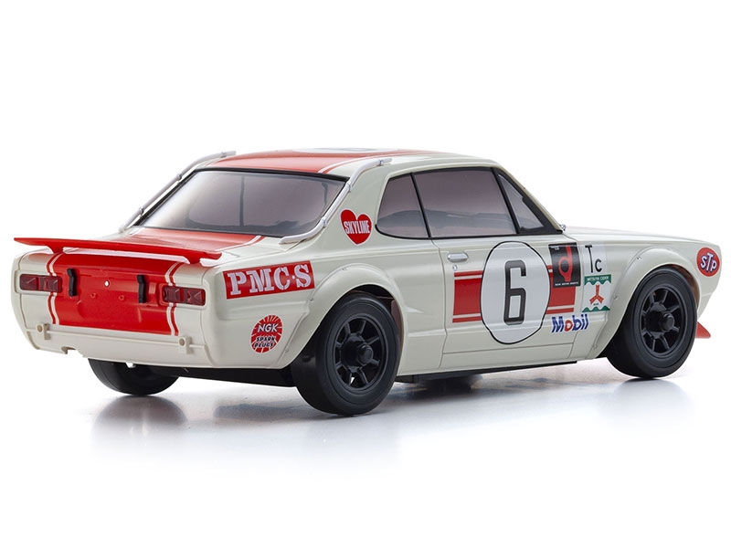 Kyosho Mini-Z AWD Skyline 2000GT-R KPGC10 Racing 72 Red No.6 (MA020/KT531P) 32643R