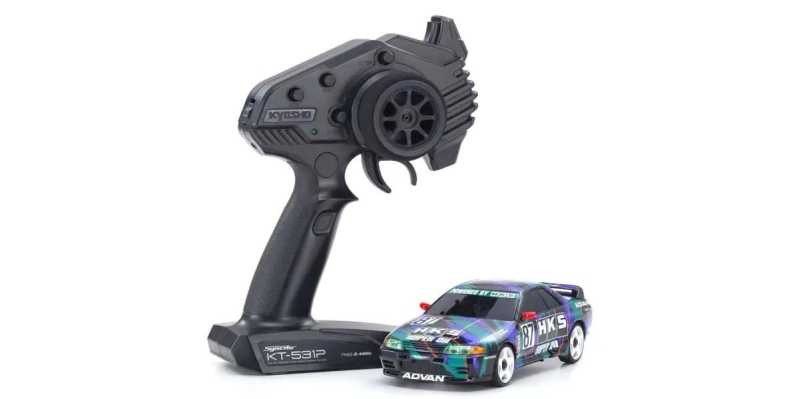 Kyosho Mini-Z AWD Nissan Skyline GT-R R32 1993 HKS no87 (MA020-KT531P) 32652HK