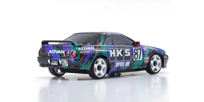 Kyosho Mini-Z AWD Nissan Skyline GT-R R32 1993 HKS no87 (MA020-KT531P) 32652HK