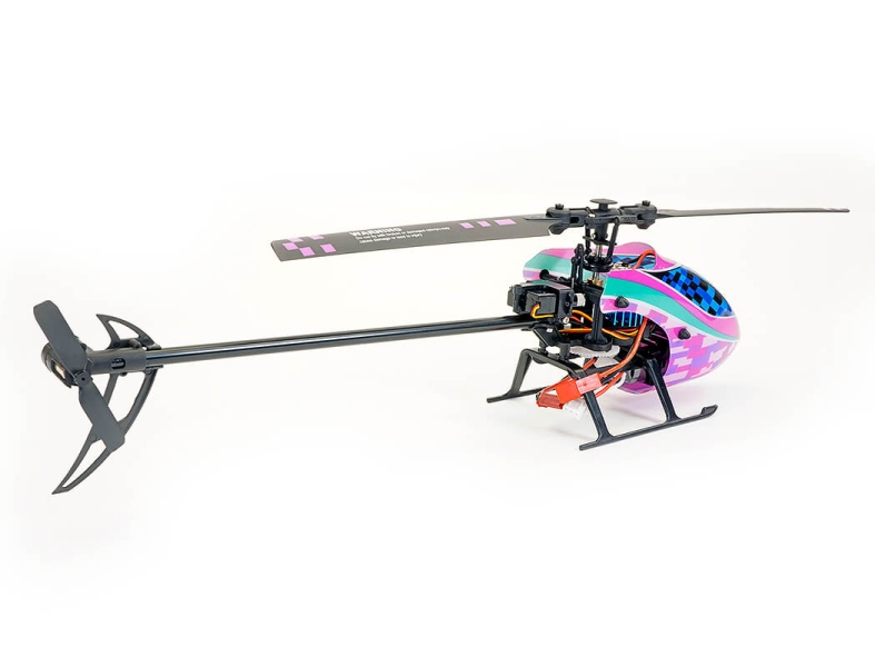 Kootai F03 4ch Single Blade Flybarless Helicopter Purple/Blue KT-F03PB