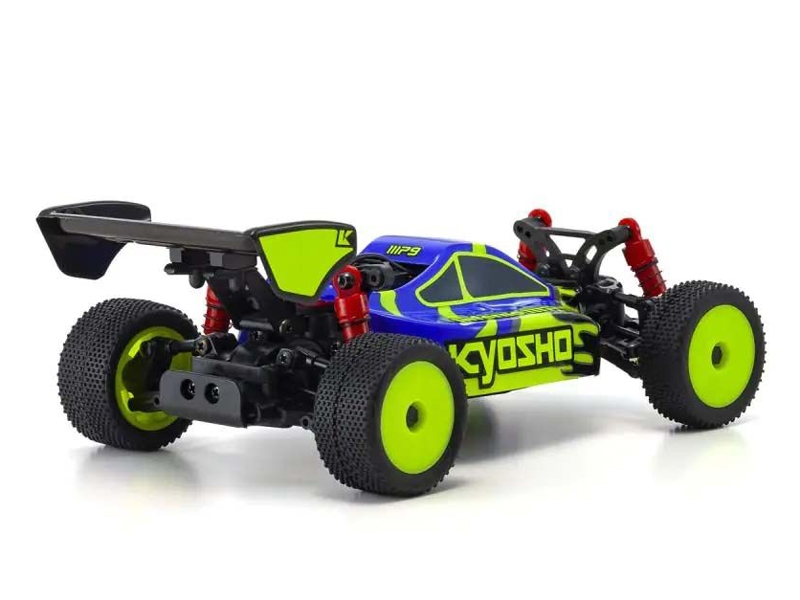 Kyosho Mini-Z MB010 Readyset 4WD Inferno MP9 TKI3 Blue-Yellow 32093BLY