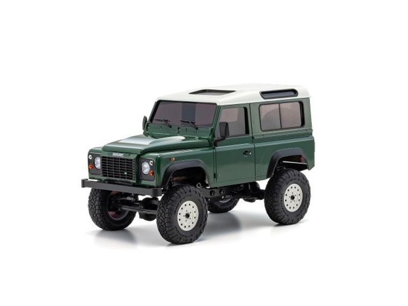 Kyosho Mini-Z 4x4 MX-01 Land-Rover Defender 90 Coniston Green (KT531P) 32529GR