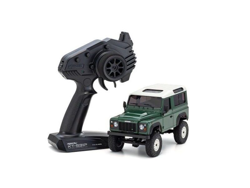 Kyosho Mini-Z 4x4 MX-01 Land-Rover Defender 90 Coniston Green (KT531P) 32529GR