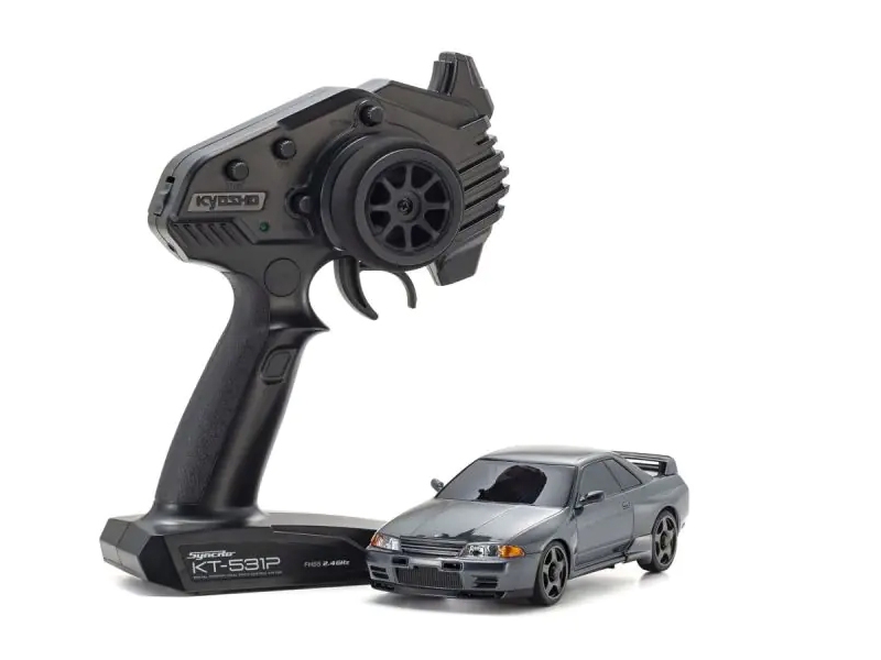 Kyosho Mini-Z AWD Nissan Skyline GT-R Nismo R32 Gun Metal (MA020-KT531P) 32639GM