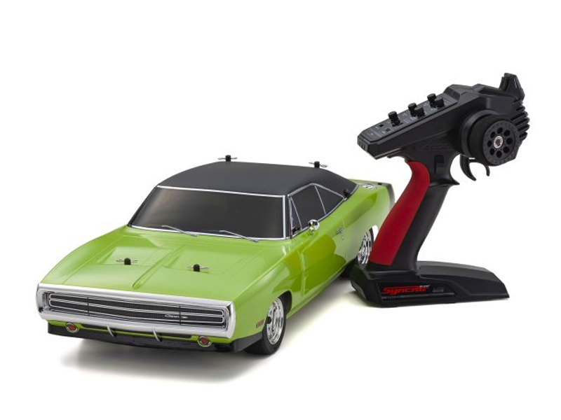 Kyosho Fazer MK2 (L) Dodge Charger 1970 Sublime Green 1:10 Readyset 34417T2B