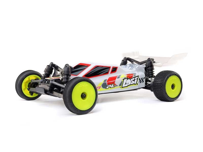 Losi 1/24 Micro-B 2WD Buggy RTR, White LOS00007T1