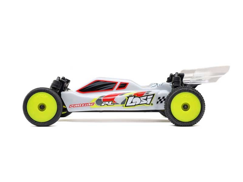 Losi 1/24 Micro-B 2WD Buggy RTR, White LOS00007T1