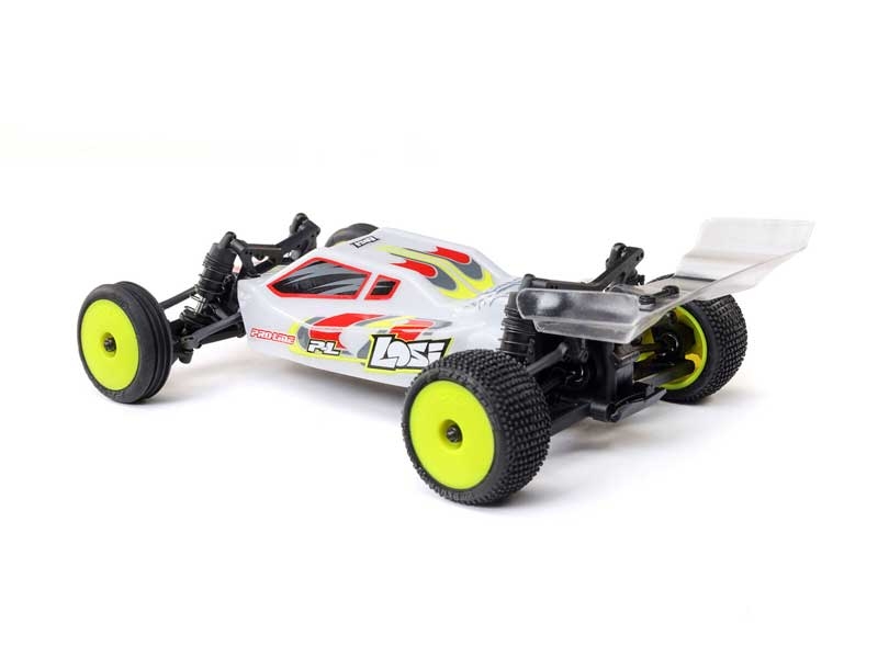 Losi 1/24 Micro-B 2WD Buggy RTR, White LOS00007T1