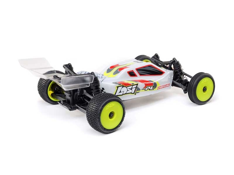 Losi 1/24 Micro-B 2WD Buggy RTR, White LOS00007T1