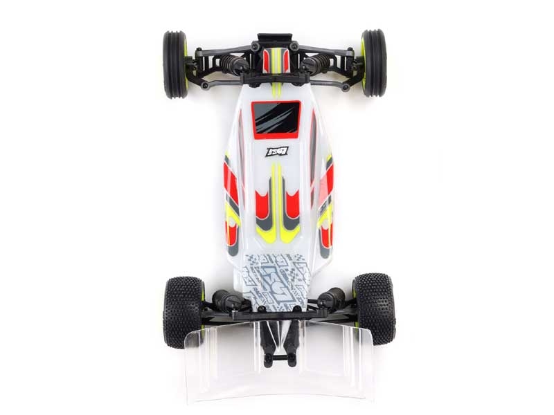 Losi 1/24 Micro-B 2WD Buggy RTR, White LOS00007T1