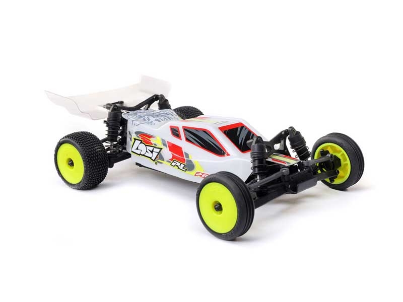 Losi 1/24 Micro-B 2WD Buggy RTR, White LOS00007T1