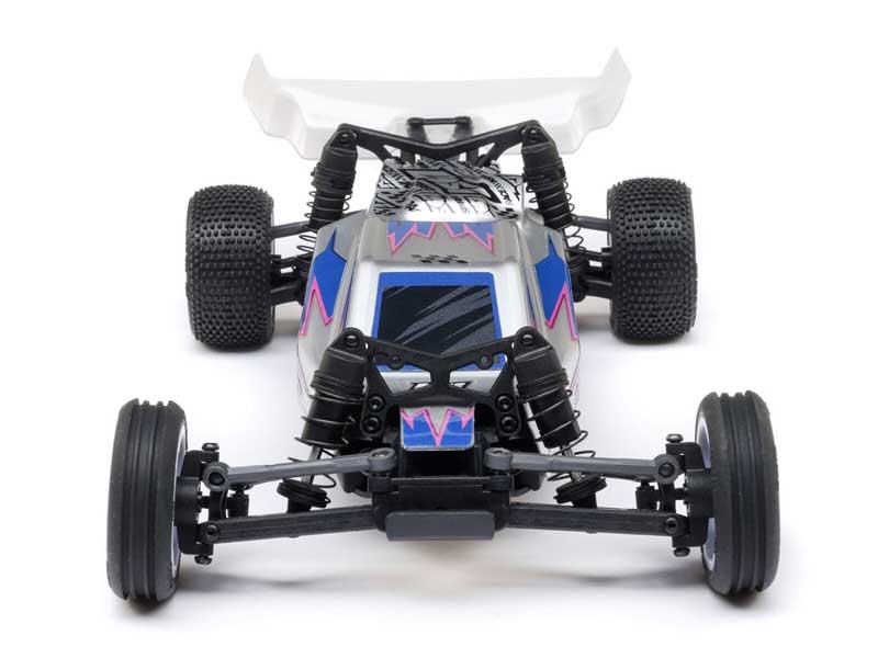 Losi 1/24 Micro-B 2WD Buggy RTR, Silver LOS00007T2