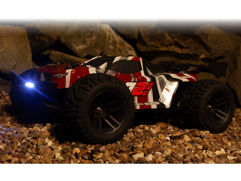 Maverick RC Quantum2 XT Flux 1/10th Stadium Truck - Red MV150407