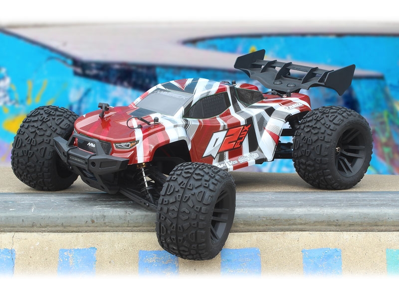 Maverick RC Quantum2 XT Flux 1/10th Stadium Truck - Red MV150407