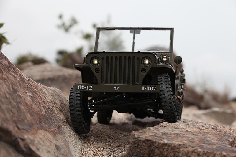 ROC Hobby 1/6TH Willys Military Scaler RTR  ROC001RS