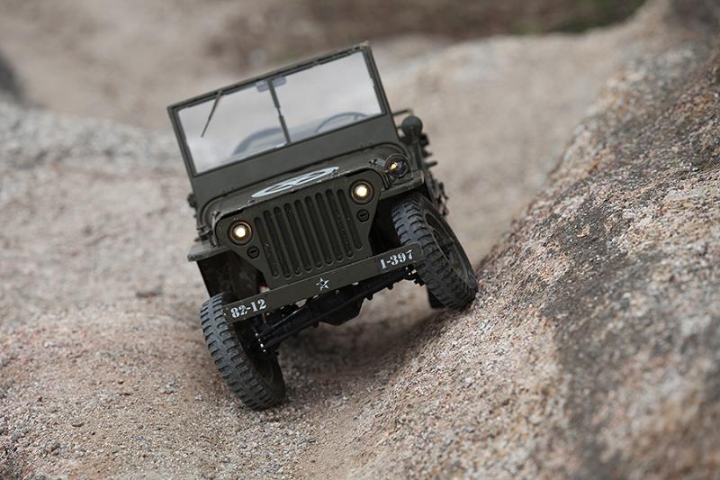 ROC Hobby 1/6TH Willys Military Scaler RTR  ROC001RS