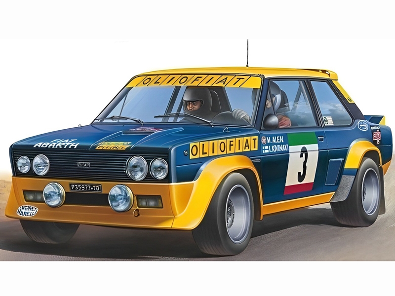 Tamiya Fiat 131 Abarth Rally Olio Fiat MF 01X 58723