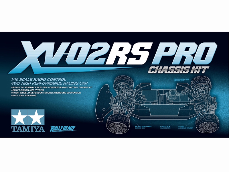 Tamiya XV-02RS PRO Chassis 58726