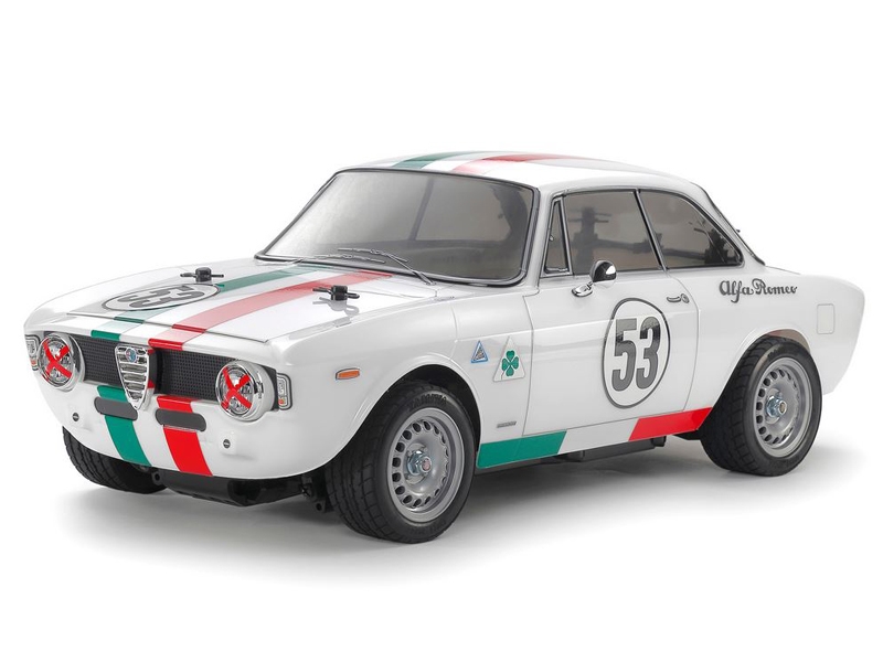 Tamiya Giulia Sprint GTA Club (MB-01) White Painted Body 47501