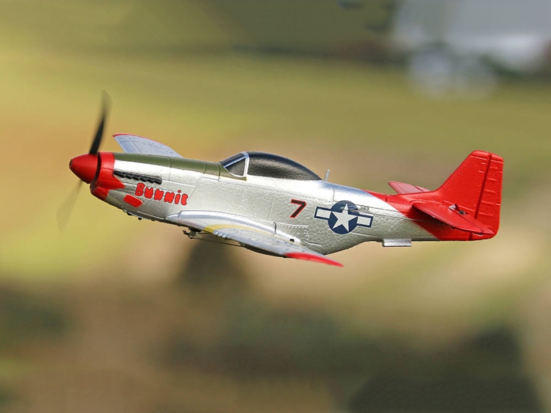 Top RC P51 Red Tail RTF 450 (Mode 2) TOP097B02