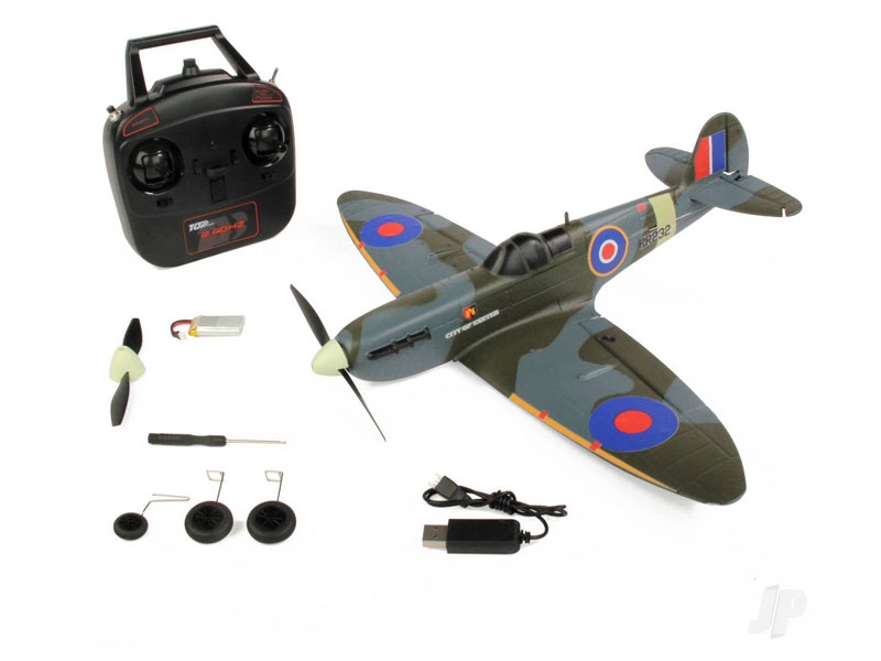 Top RC Spitfire RTF 450 Mode2 TOP098B2