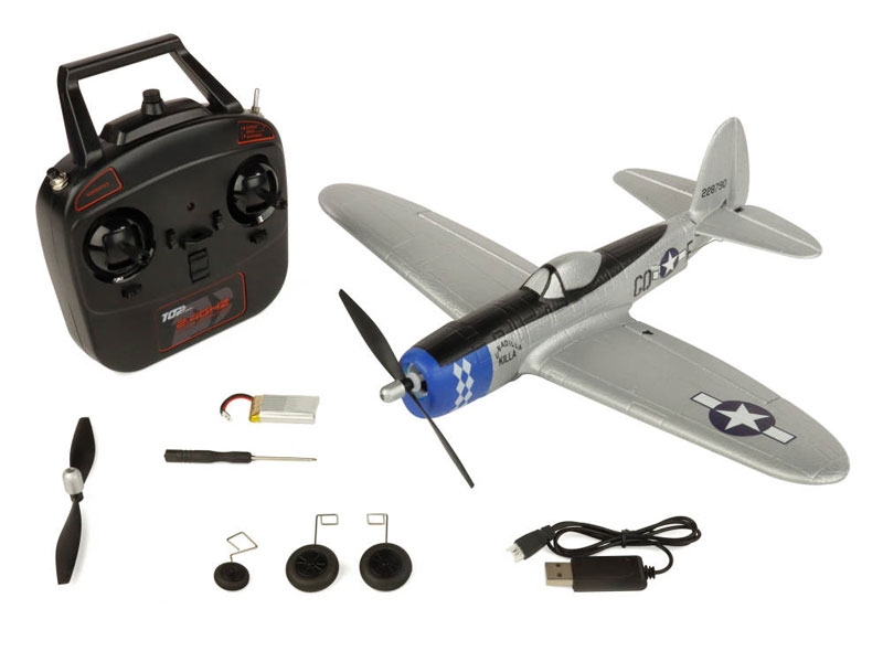 Top RC P-47 RTF 400 (Mode 2) TOP1048B2