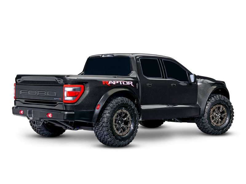 Traxxas Ford Raptor R 1:10 Pro Scale 4WD Brushless Replica Truck - Black TRX101076-4-BLK