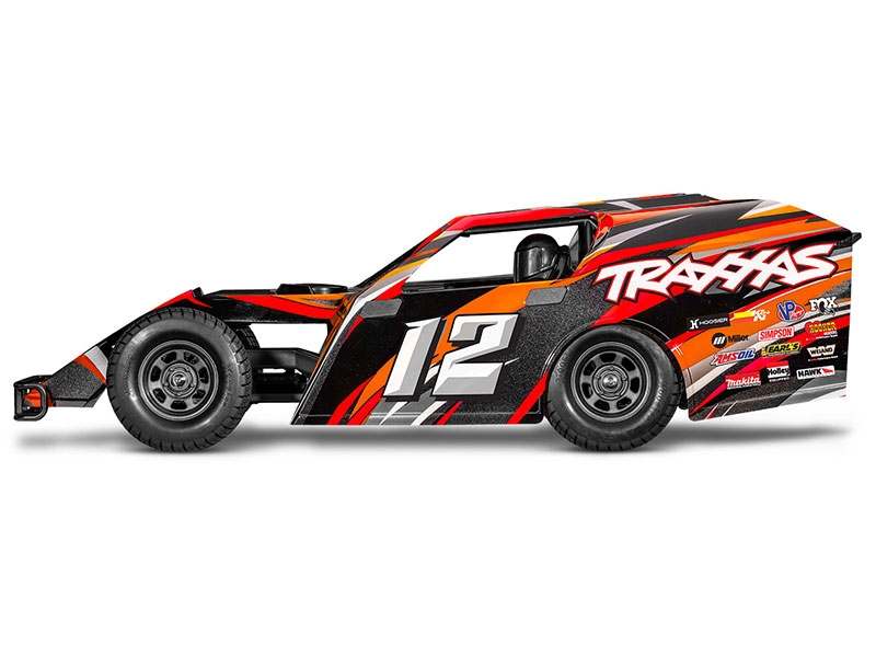 Traxxas Slash Modified 1:10 Electric 2WD Dirt Oval Racer BL-2S - Orange TRX104354-74-ORNG