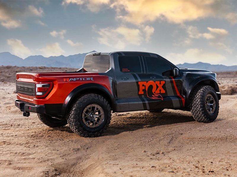 Traxxas Ford Raptor R 1:10 Pro Scale 4WD Brushless Replica Truck - Fox TRX101076-4-FOX