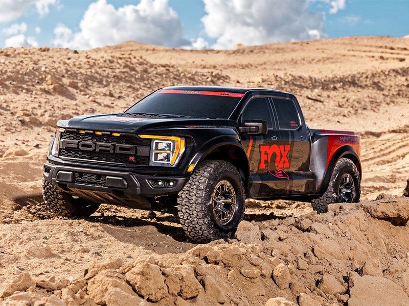 Traxxas Ford Raptor R 1:10 Pro Scale 4WD Brushless Replica Truck - Fox TRX101076-4-FOX