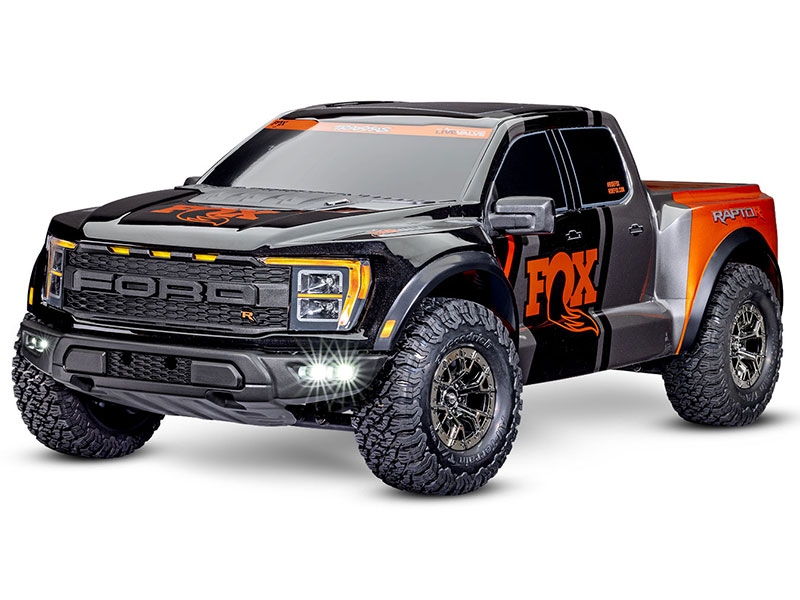 Traxxas Ford Raptor R 1:10 Pro Scale 4WD Brushless Replica Truck - Fox TRX101076-4-FOX