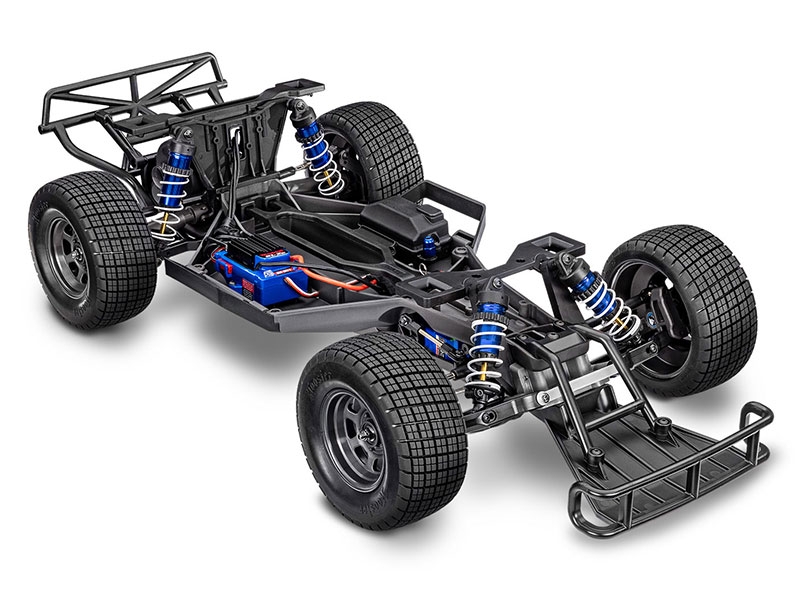 Traxxas Slash Modified 1:10 Electric 2WD Dirt Oval Racer BL-2S - Blue TRX104354-74-BLUE