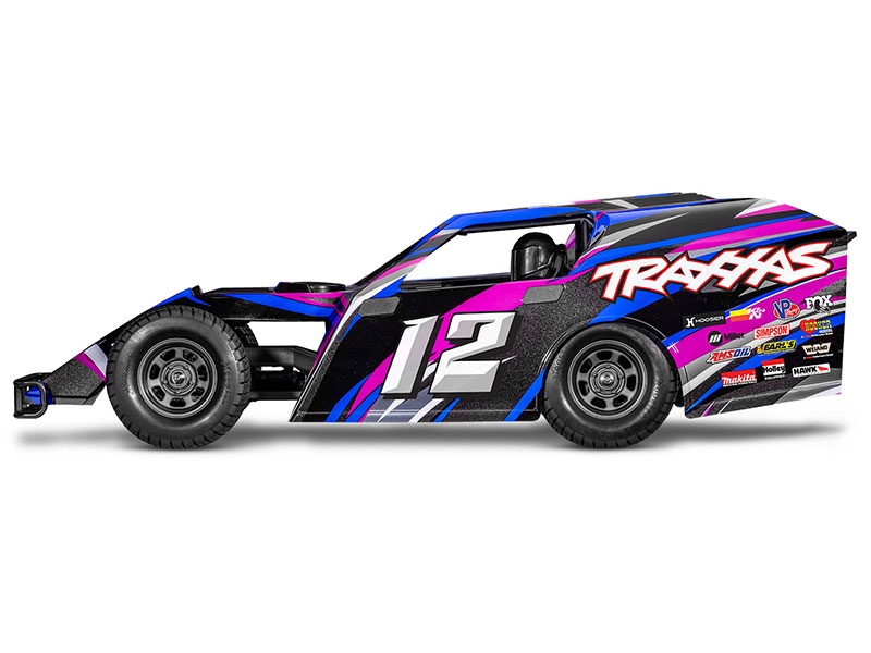 Traxxas Slash Modified 1:10 Electric 2WD Dirt Oval Racer BL-2S - Pink TRX104354-74-PINK