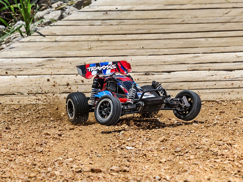 Traxxas Bandit HD 1:10 Electric XL-5 2WD RTR Buggy with Battery and Charger -  Red TRX24254-8-RED