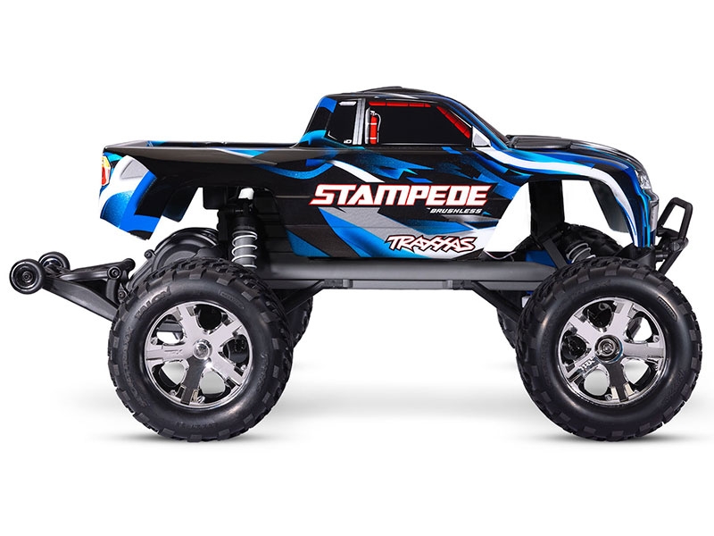 Traxxas Stampede HD BL-2S 1:10 Electric 2WD RTR Monster Truck - Blue TRX36354-4-BLUE