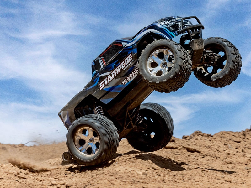 Traxxas Stampede HD BL-2S 1:10 Electric 2WD RTR Monster Truck - Blue TRX36354-4-BLUE